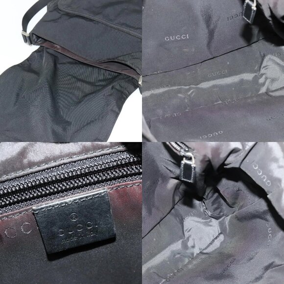 GUCCI Shoulder Bag Nylon Black 019 0340 Auth 134971 - Picture 16 of 16